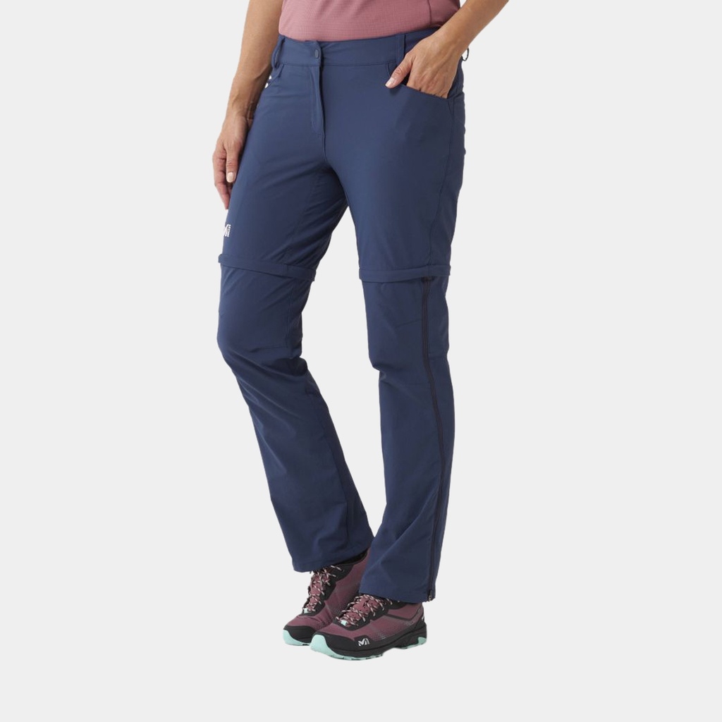 Trek Stretch Zip Off Pants Women Saphir