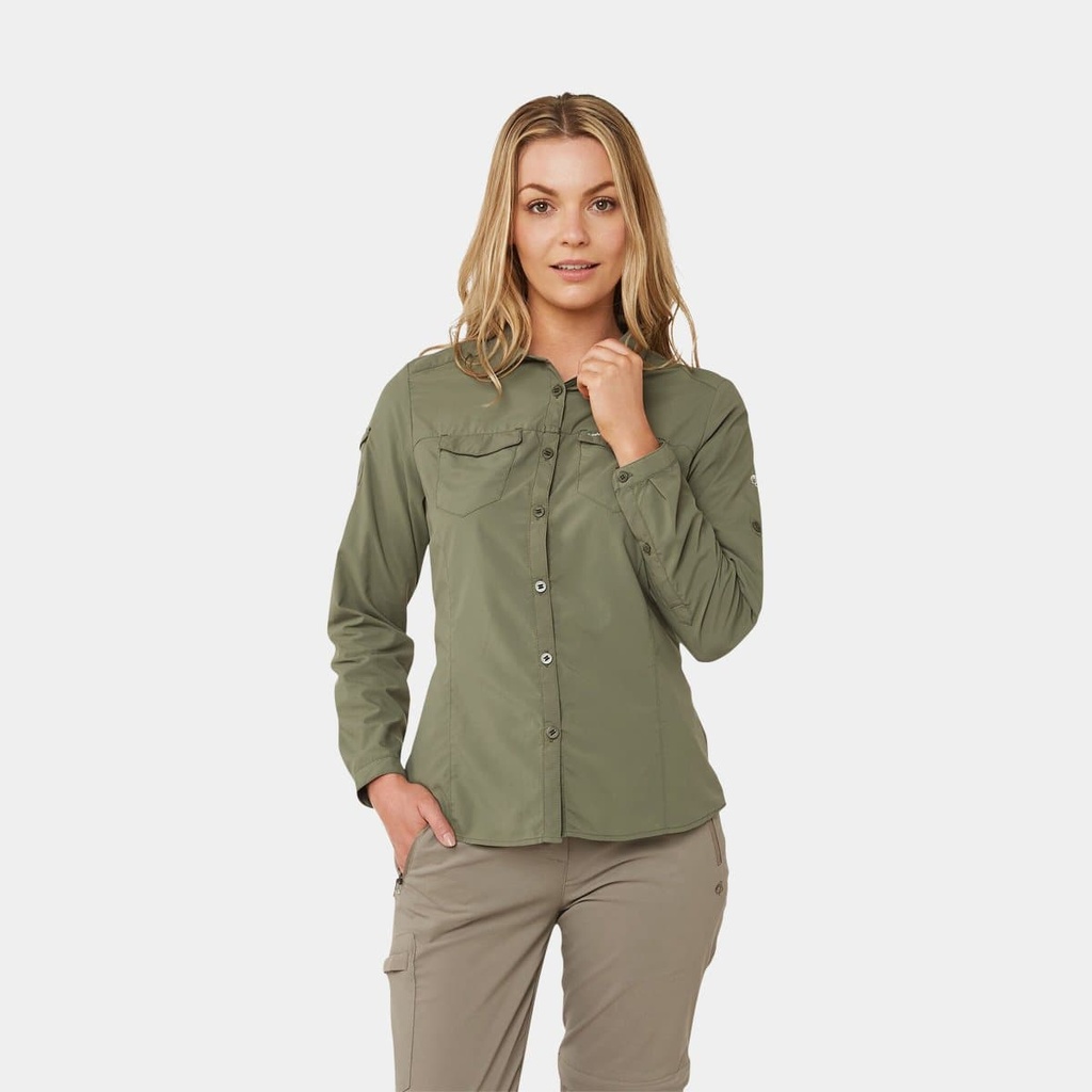 NosiLife Adventure II Long Sleeved Shirt Women Sea Salt (copie)