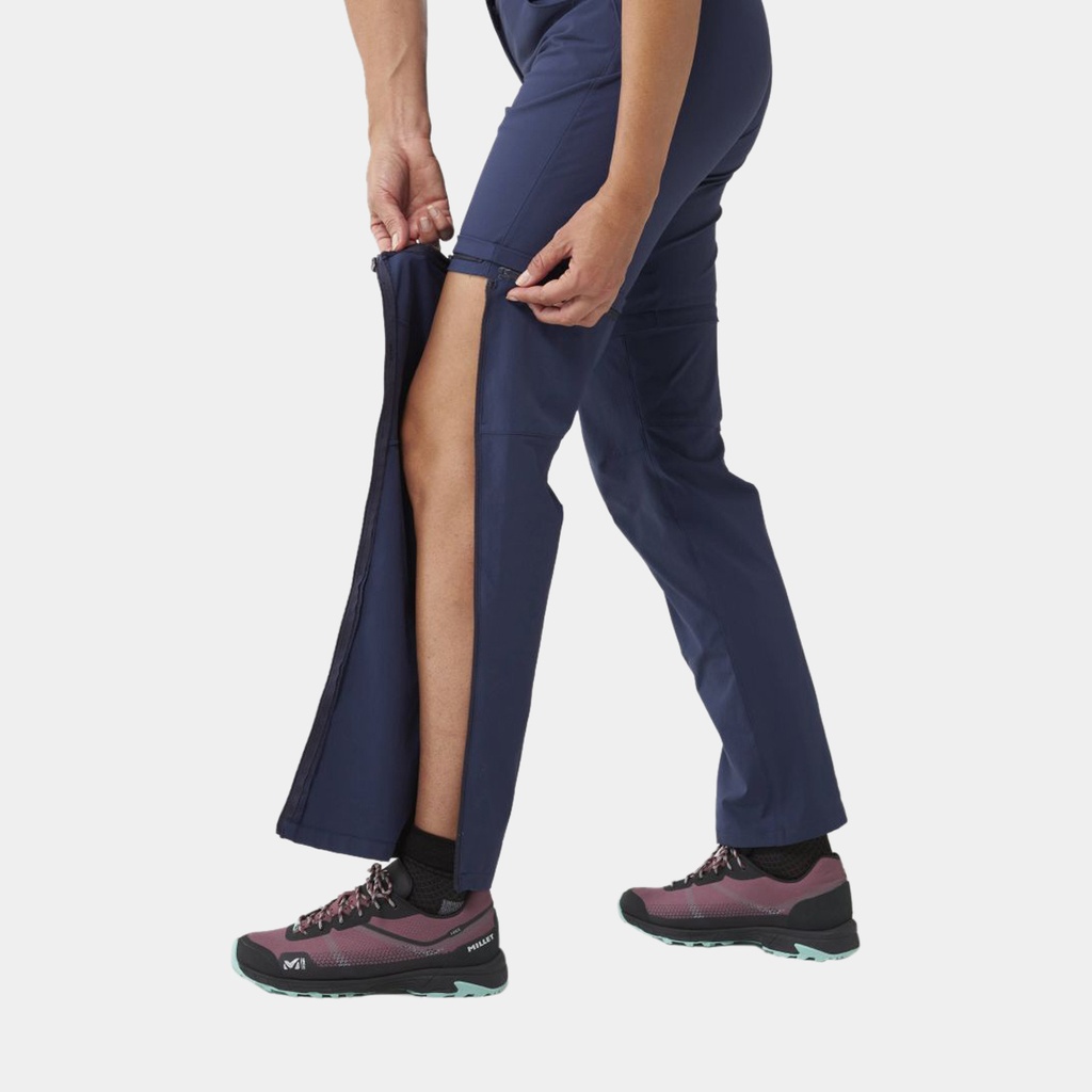 Trek Stretch Zip Off Pants Women Saphir