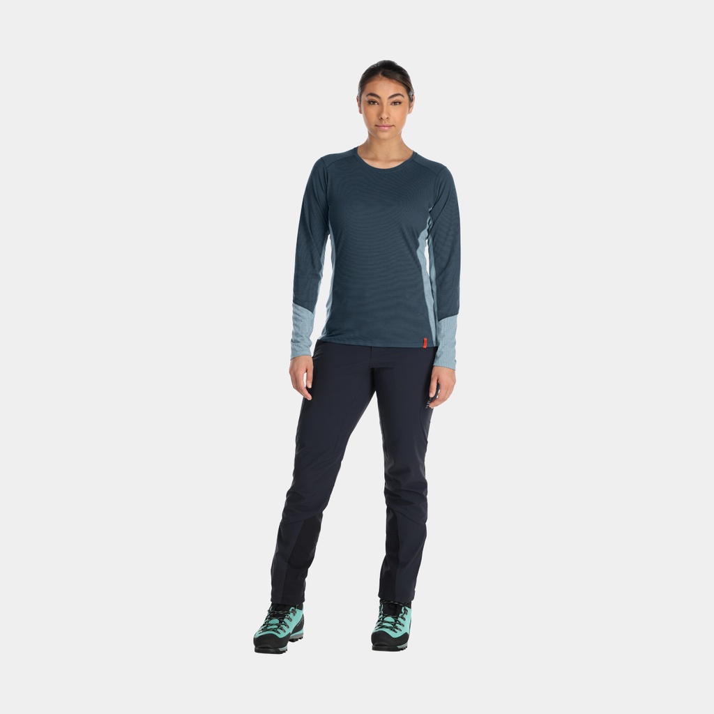 Syncrino Base Long Sleeves Tee Women (2022) Graphene (copie)