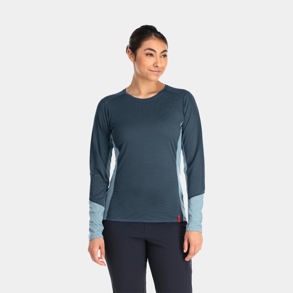 Syncrino Base Long Sleeves Tee Women (2022) Graphene (copie)