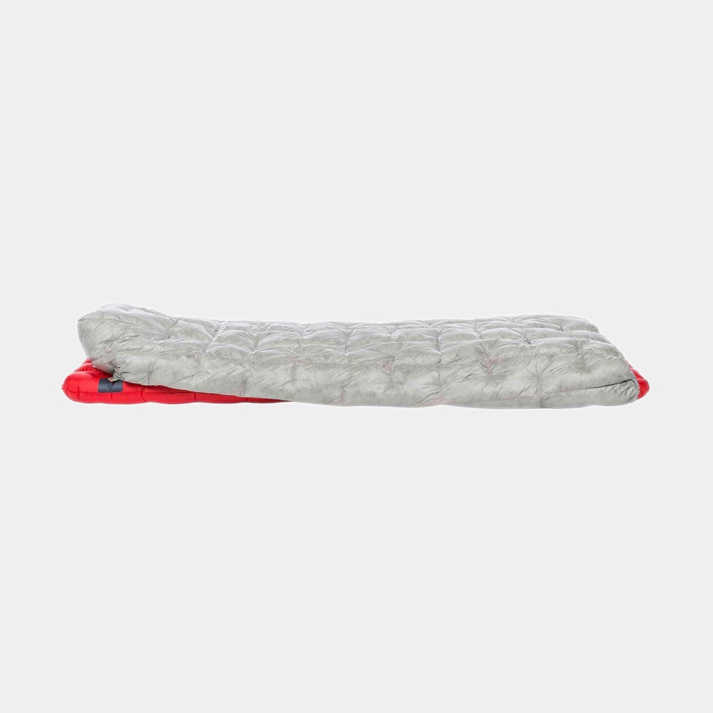 Fussell UL Quilt (850 DownTek) Gray / Pumpkin