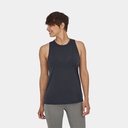 Cap Cool Merino Tank Women Black