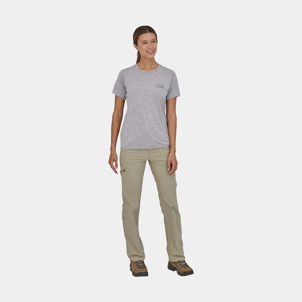 Capilene Cool Daily Graphic Shirt Playlands - Mountains: Smolder Blue X-Dye (copie)