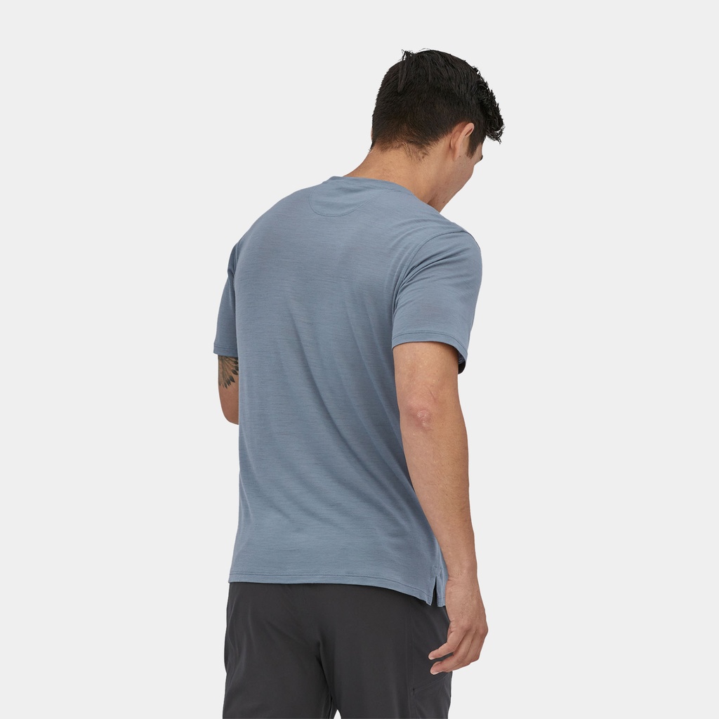 Capilene Cool Merino Graphic Shirt Fitz Roy Fader: Sandhill Rust (copie)