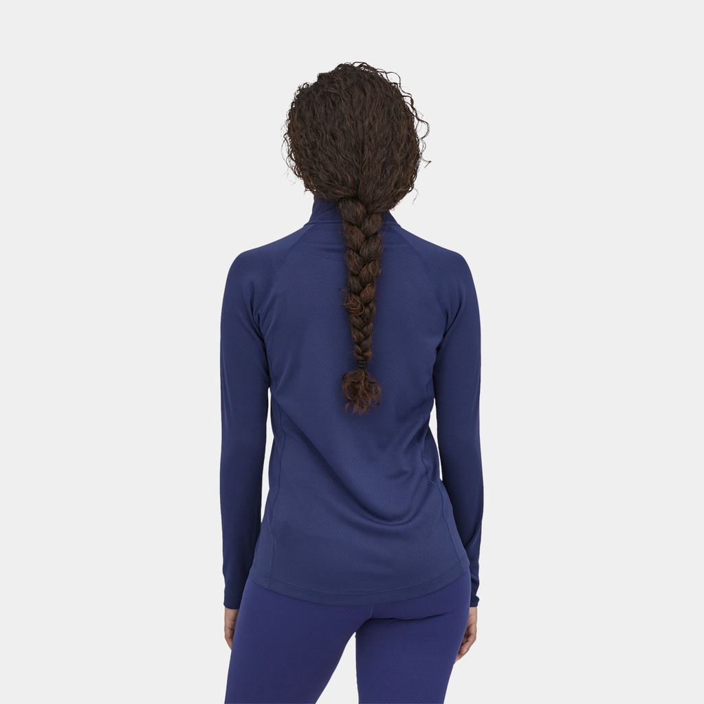 Capilene Midweight Zip Neck Women (2022) Sequoia Red (copie)