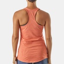 Eat Local Rain Can Organic Cotton Scoop T-Shirt Women Stone Blue (copie)
