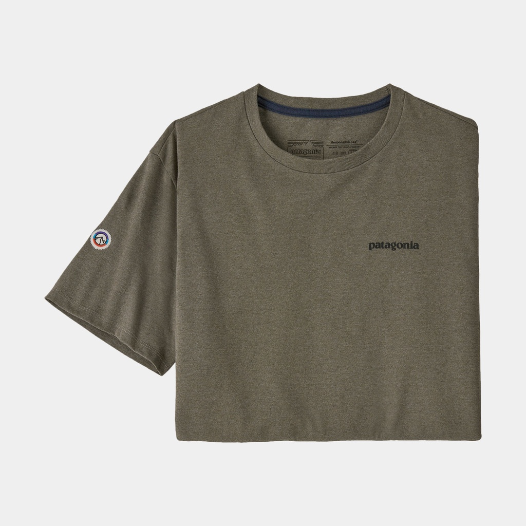 Fitz Roy Icon Responsibili-Tee Birch White (copie)