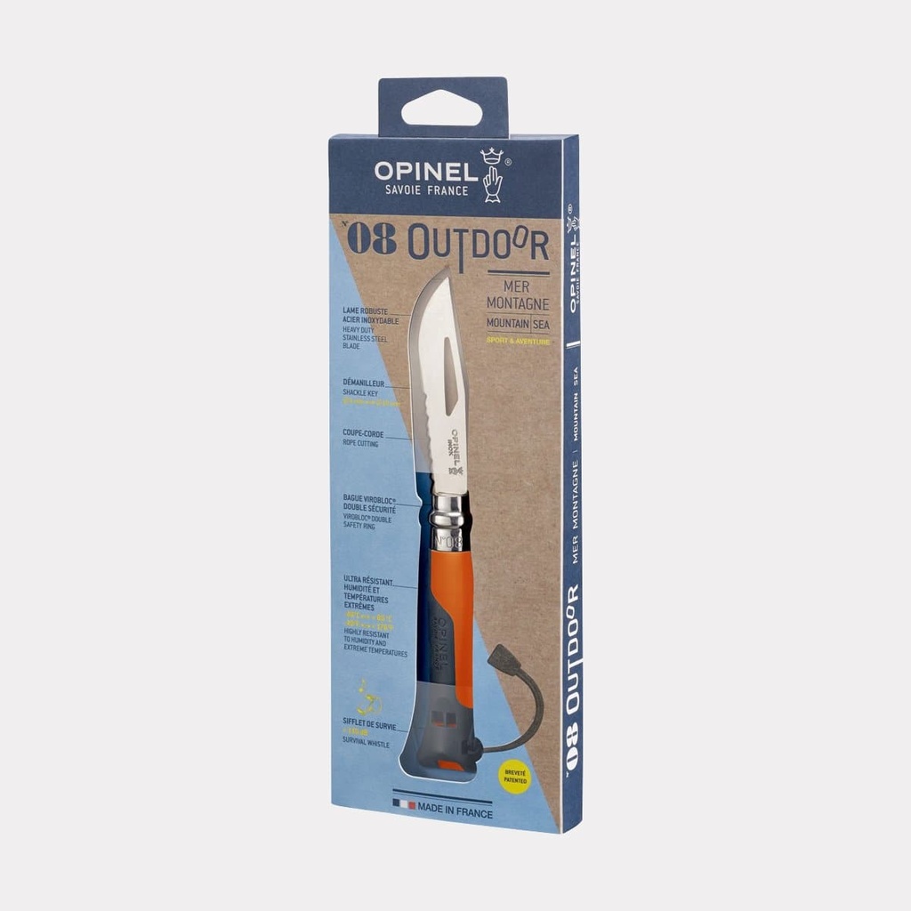 Opinel Outdoor Inox 8 Bleu (copie)