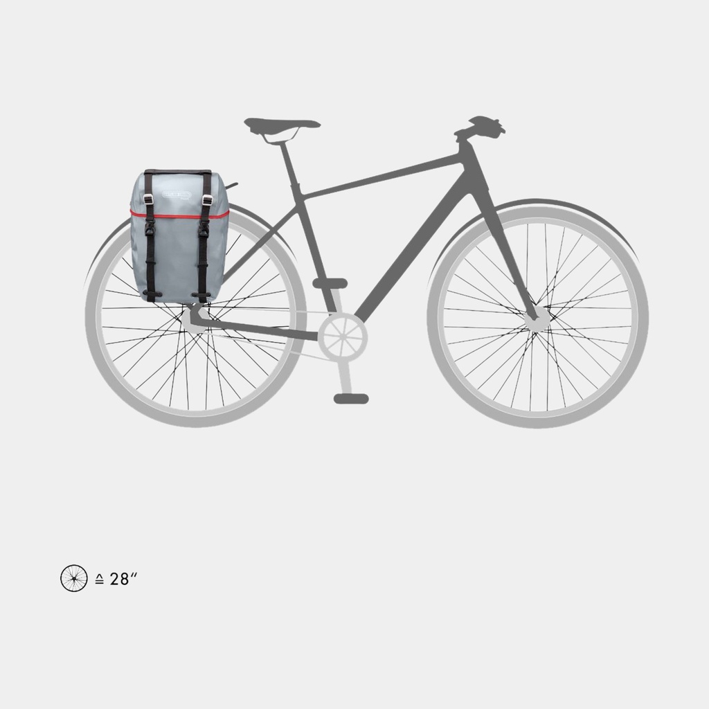Bike-Packer Original QL2.1 20L (2022) Alu / Grey