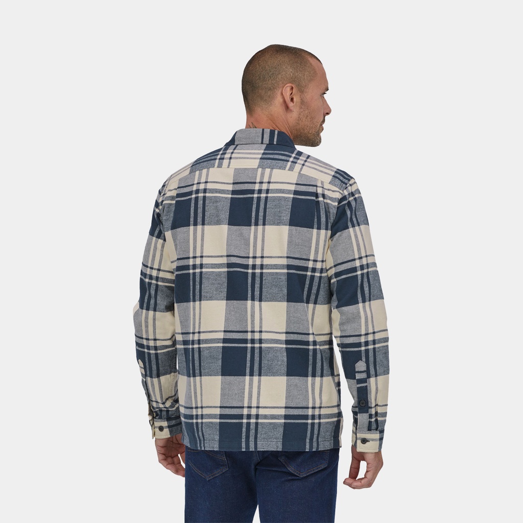 Long-Sleeved MW Fjord Flannel Shirt Live Oak: Hemlock Green (copie)