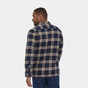 Long-Sleeved MW Fjord Flannel Shirt Live Oak: Smolder Blue (copie)