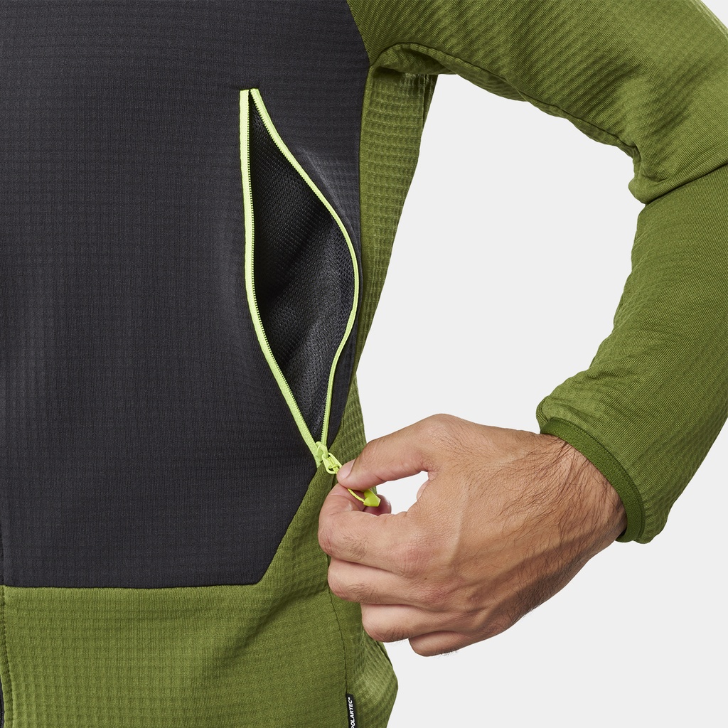 Abrasion Fleece Hoodie Saphir / Grove (copie)