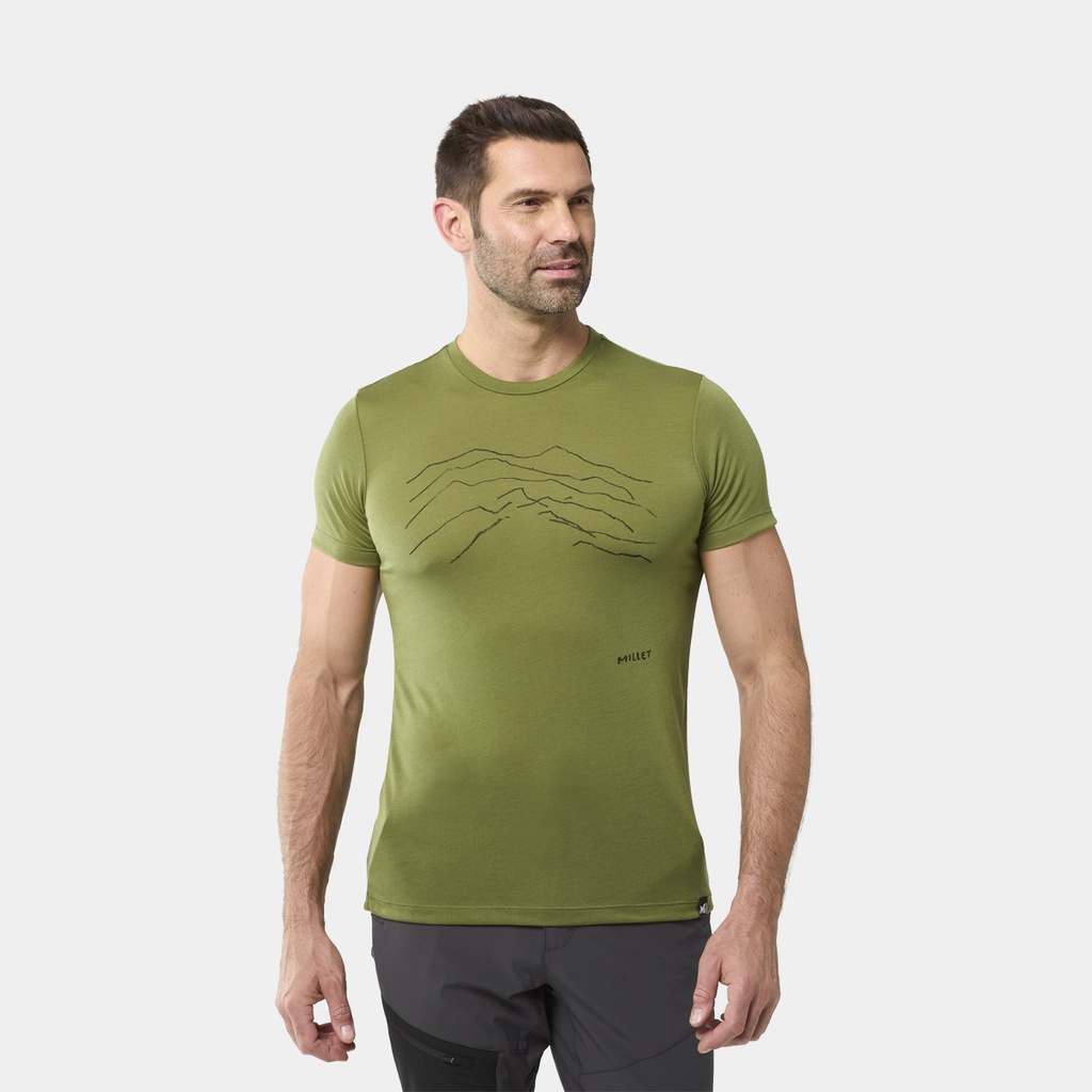 Blurry Mountains Short Sleeves T-Shirt Fern (copie)