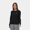 P-6 Logo Responsibili-Tee Long Sleeves Women Black