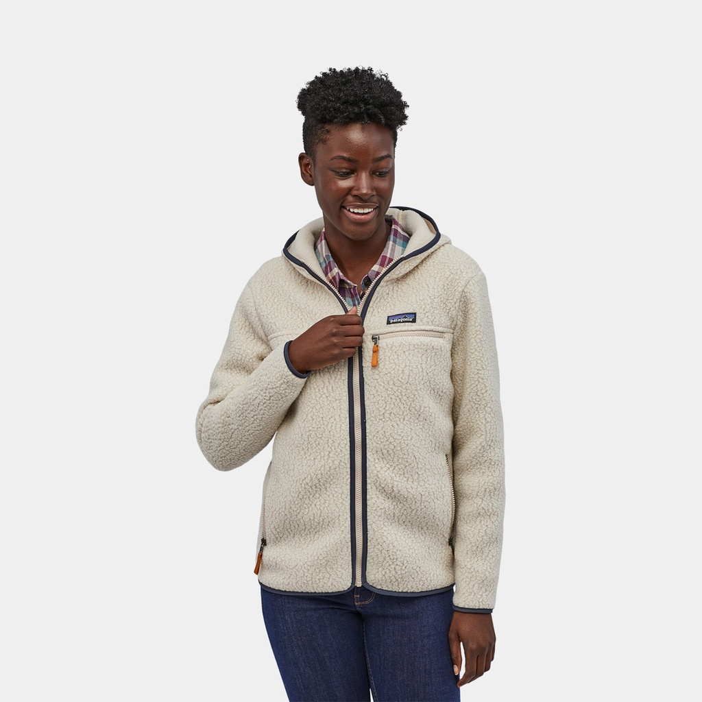 Retro Pile Hoody Women New Navy (copie)