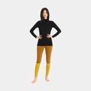 Tech Long Sleeves 260 Turtleneck Women Black