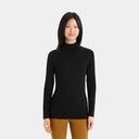 Tech Long Sleeves 260 Turtleneck Women Black