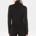 Tech Long Sleeves Half Zip 260 Women Black