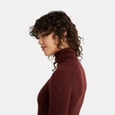 Tech Long Sleeves Half Zip 260 Women Espresso