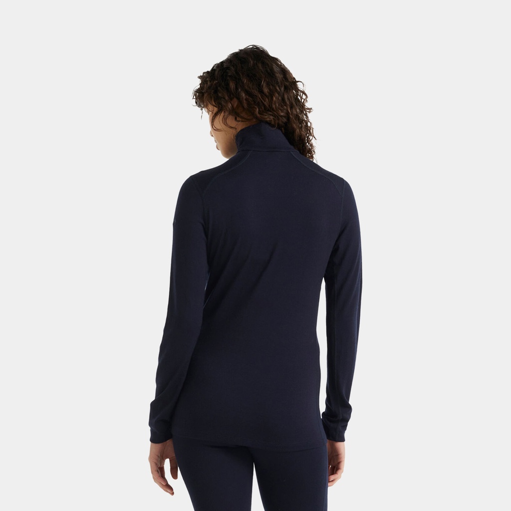 Tech Long Sleeves Half Zip 260 Women Midnight Navy