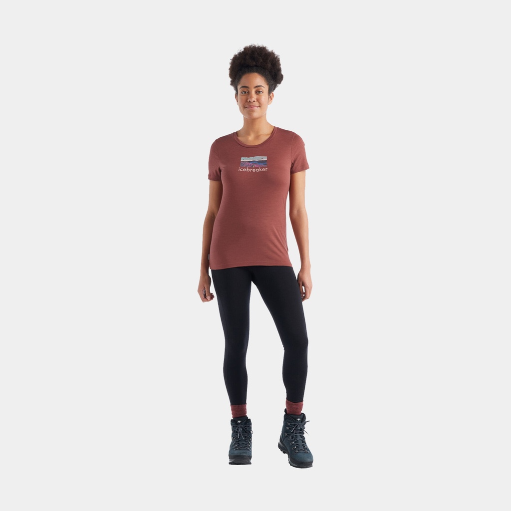 Tech Lite II Short Sleeves Tee Trailhead Women Grape