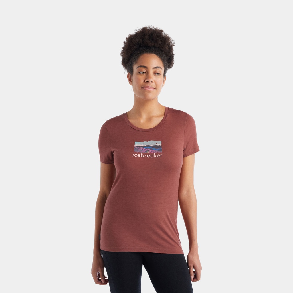 Tech Lite II Short Sleeves Tee Trailhead Women Grape