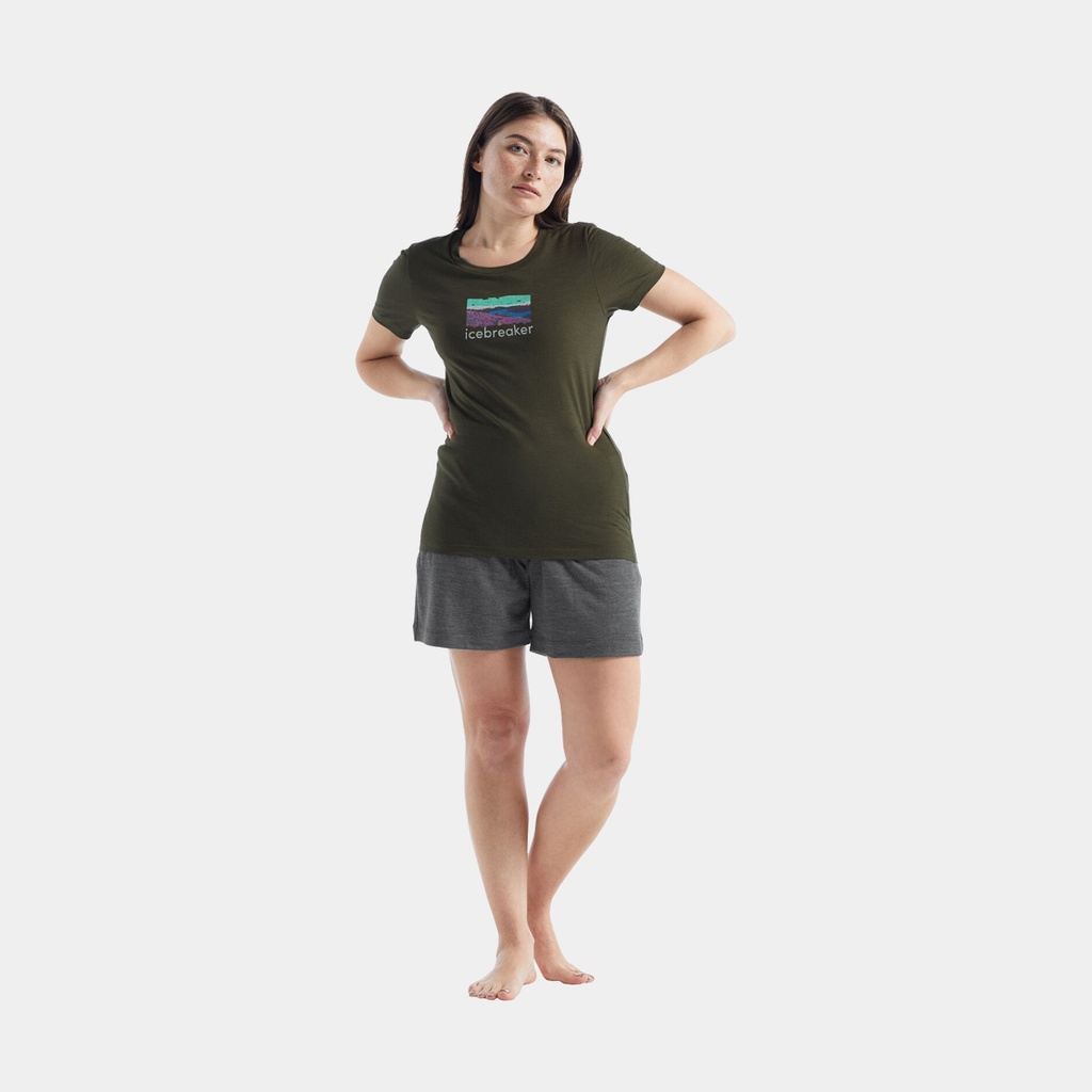 Tech Lite II Short Sleeves Tee Trailhead Women Loden