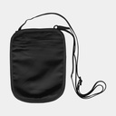 Silk Undercover Neck Wallet Black
