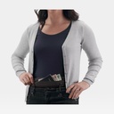 Silk Undercover Money Belt Black