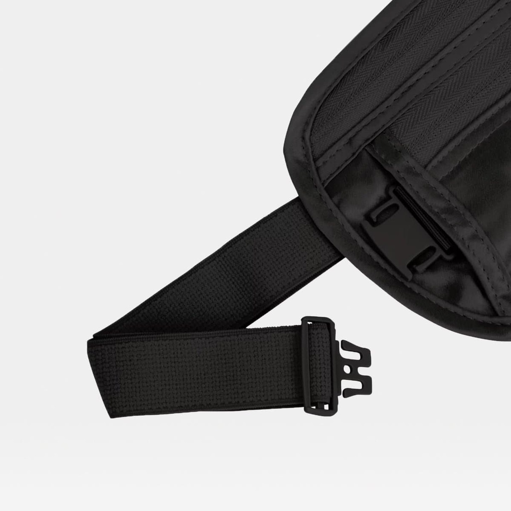 Silk Undercover Money Belt Black