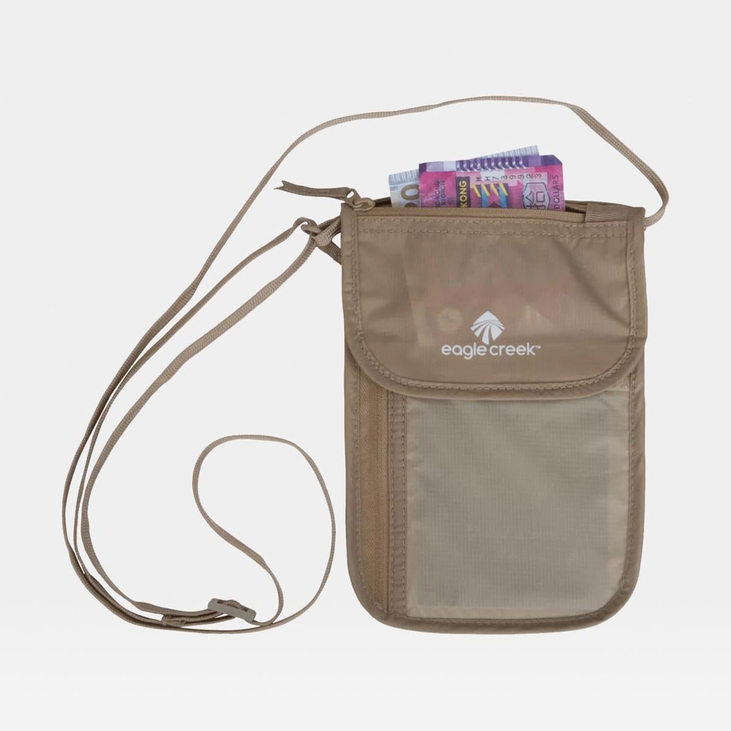 Undercover Neck Wallet DLX Khaki