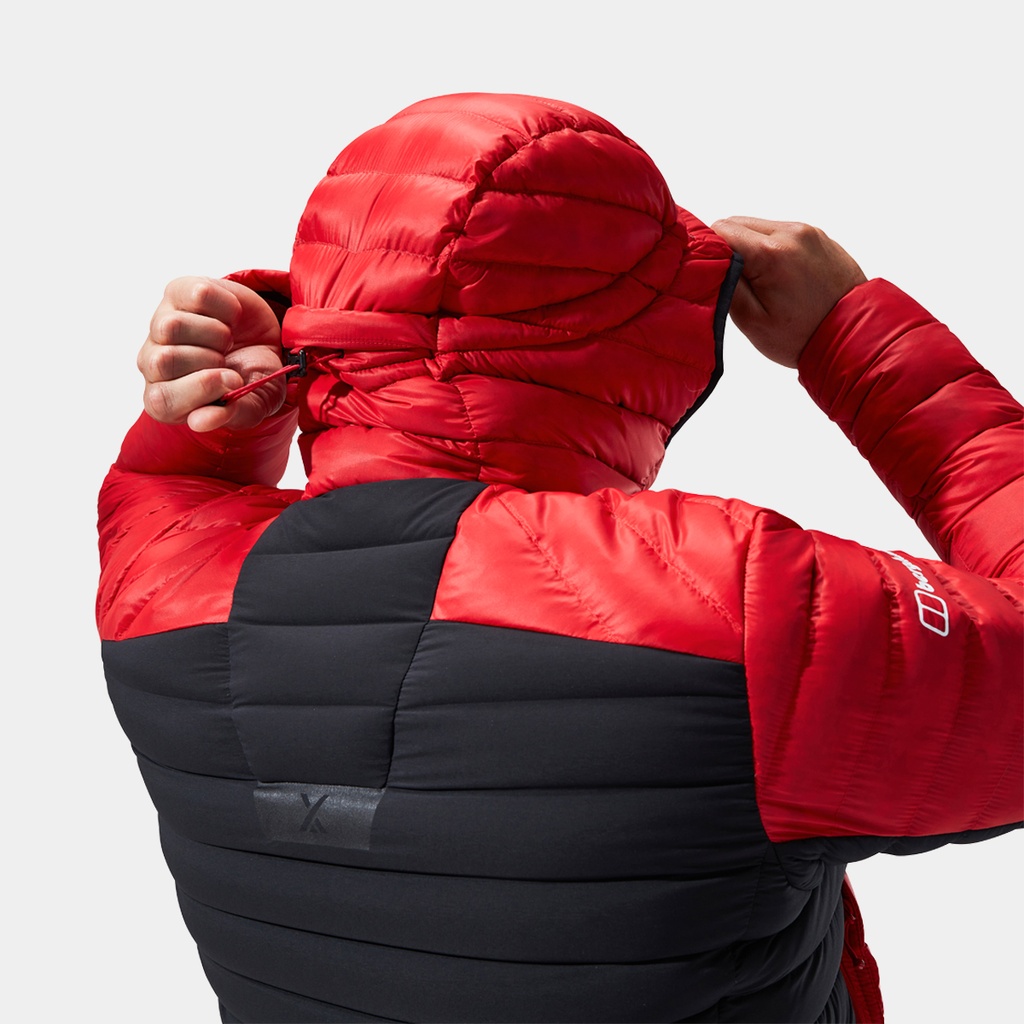 Mountain Seeker MW Down Hoody (2022) Goji Berry / Jet Black