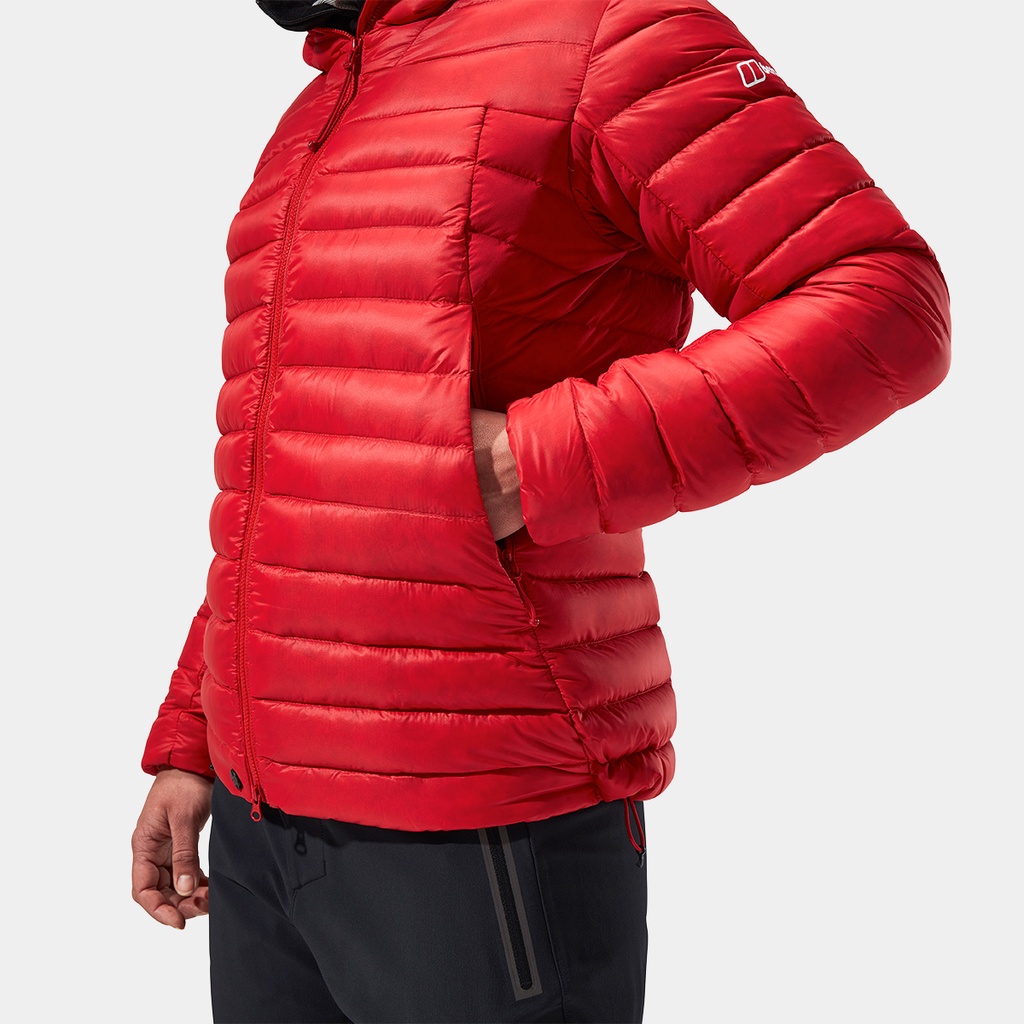 Mountain Seeker MW Down Hoody Women (2022) Goji Berry / Haute Red