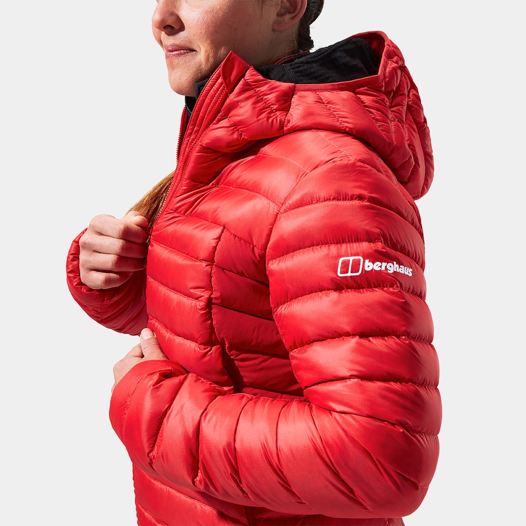 Mountain Seeker MW Down Hoody Women (2022) Goji Berry / Haute Red