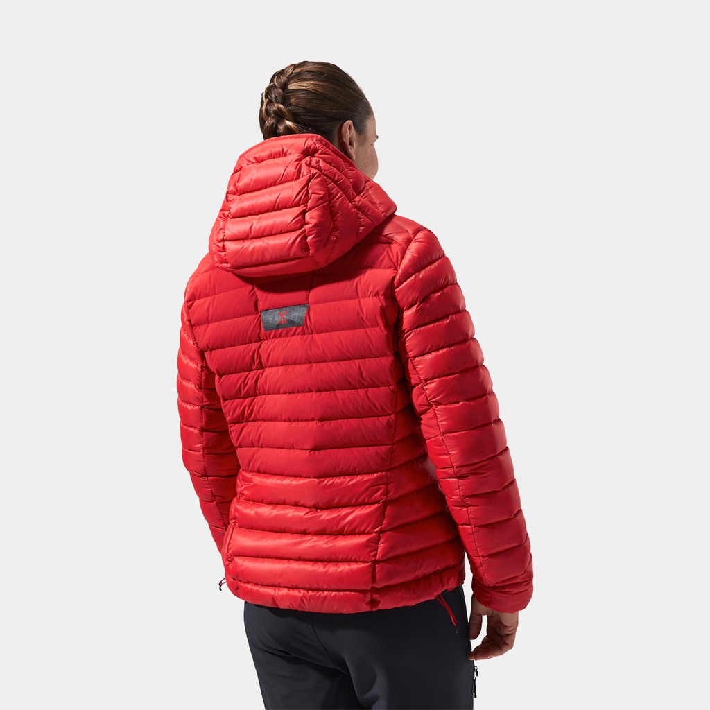 Mountain Seeker MW Down Hoody Women (2022) Goji Berry / Haute Red