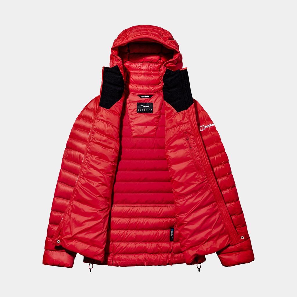 Mountain Seeker MW Down Hoody Women (2022) Goji Berry / Haute Red