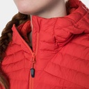 Nula Micro Synthetic Insulated Jacket Women Aura Orange