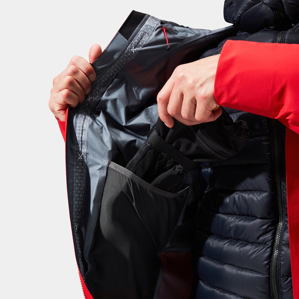 Mountain Guide GTX Pro Jacket (2022) Goji Berry / Jet Black
