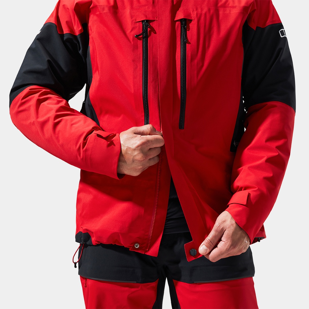 Mountain Guide GTX Pro Jacket (2022) Goji Berry / Jet Black