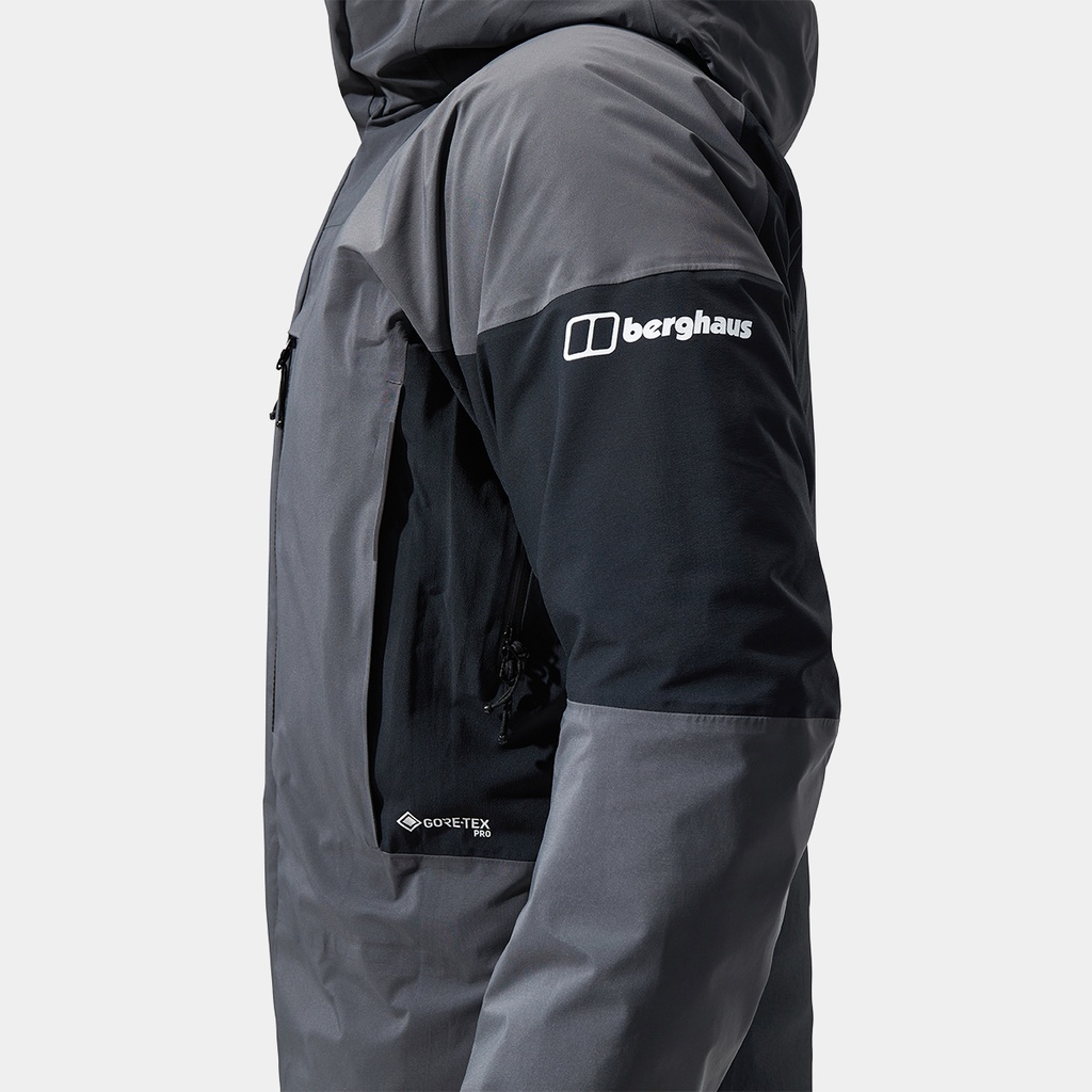 Mountain Guide GTX Pro Jacket (2022) Grey Pinstripe / Jet Black