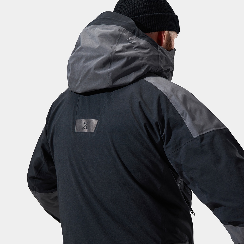 Mountain Guide GTX Pro Jacket (2022) Grey Pinstripe / Jet Black