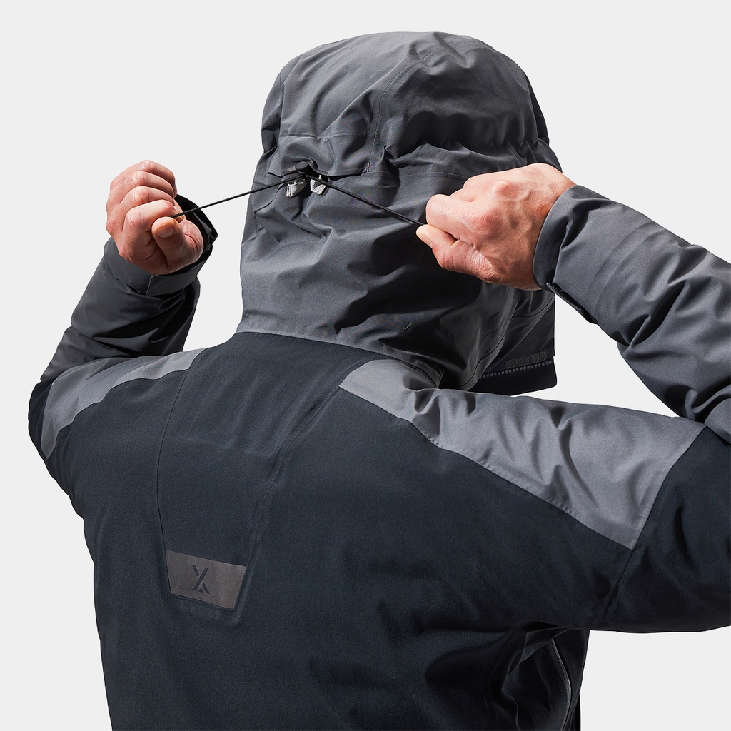 Mountain Guide GTX Pro Jacket (2022) Grey Pinstripe / Jet Black