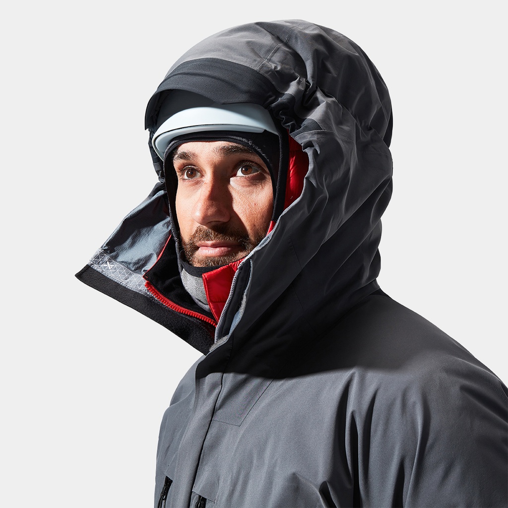 Mountain Guide GTX Pro Jacket (2022) Grey Pinstripe / Jet Black
