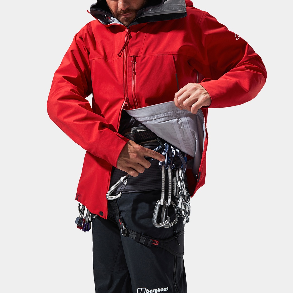 Mountain Seeker GTX Jacket (2022) Goji Berry / Haute Red