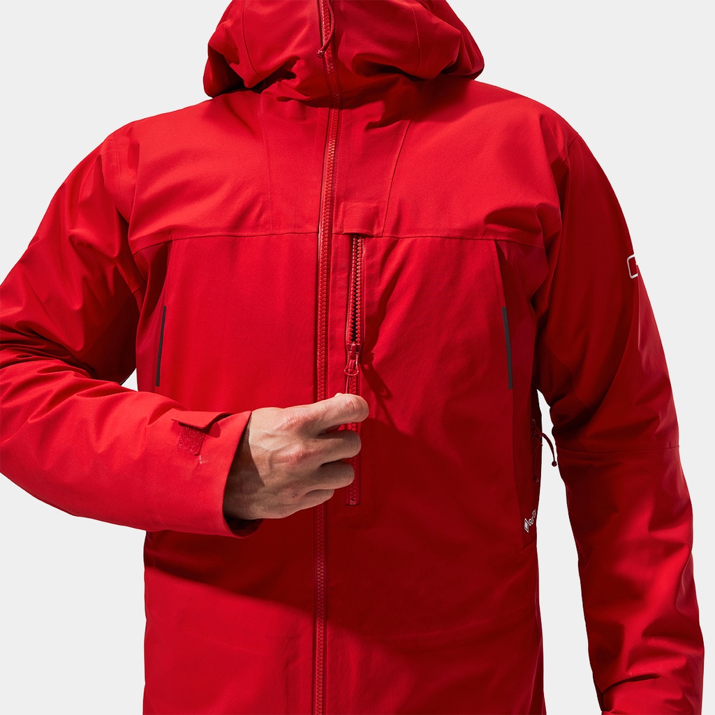 Mountain Seeker GTX Jacket (2022) Goji Berry / Haute Red