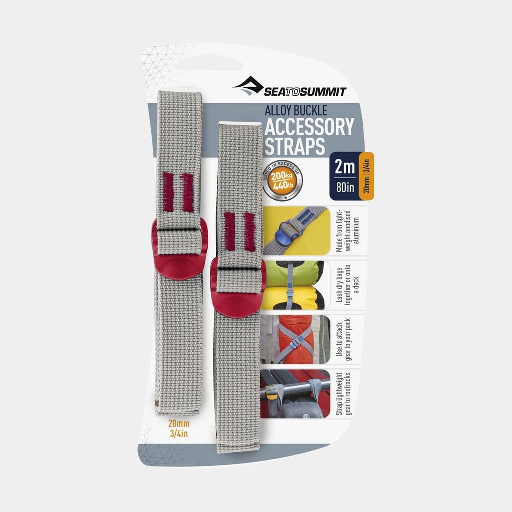 Accessory Strap 20mm Webbing 2m Red