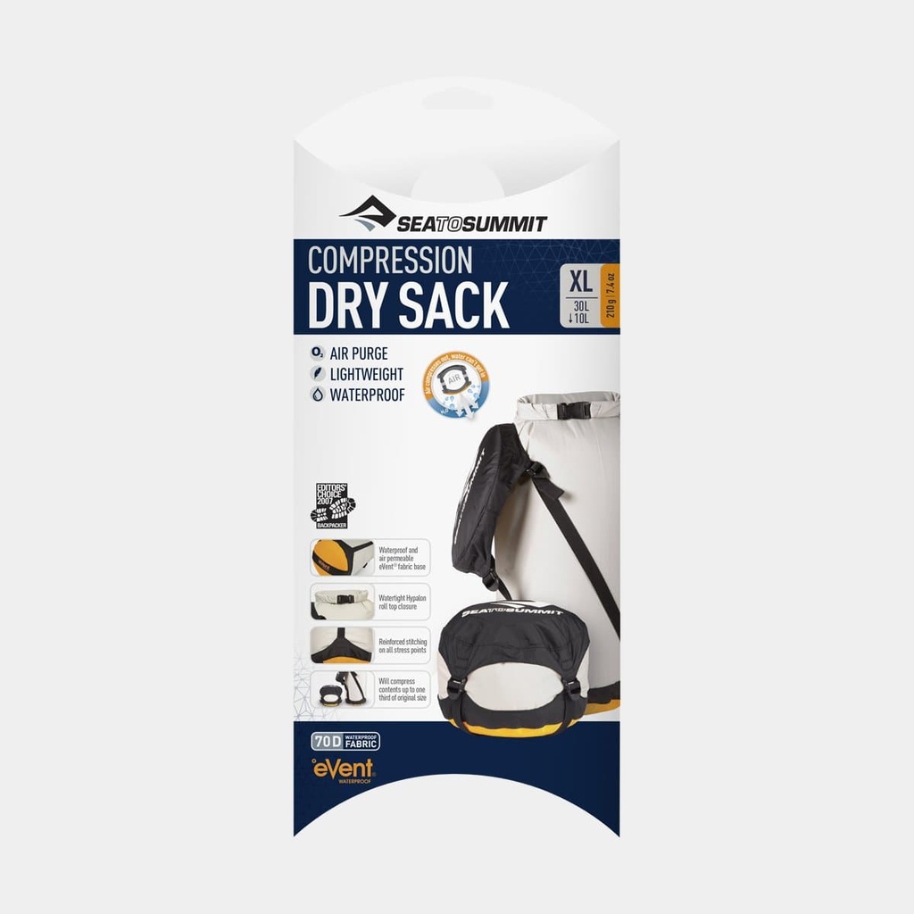 Event Dry Compression Sack XL Grey