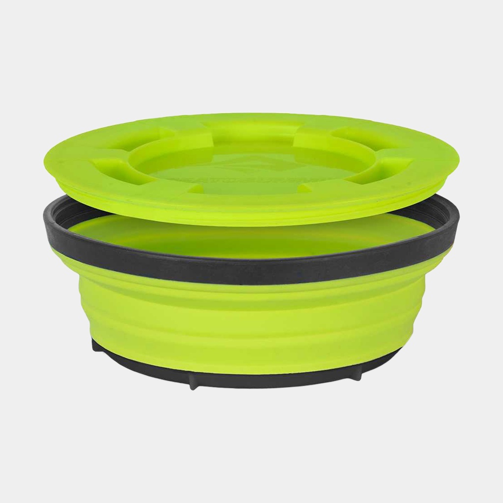 X-Seal & Go Collapsible Food Container Large Lime