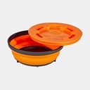 X-Seal & Go Collapsible Food Container Large Orange